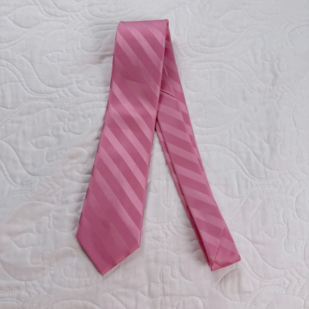 croft & barrow Pink Striped Men’s Tie